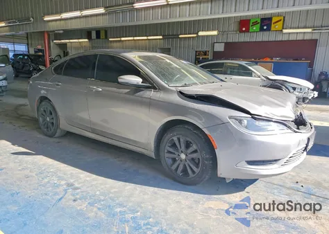 2015 Chrysler 200 Limited из США, поврежденный, VIN 1C3CCCAB7FN702158
